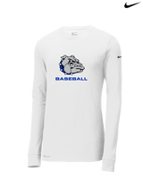 Ionia HS Baseball Logo - Nike Dri-Fit Poly Long Sleeve