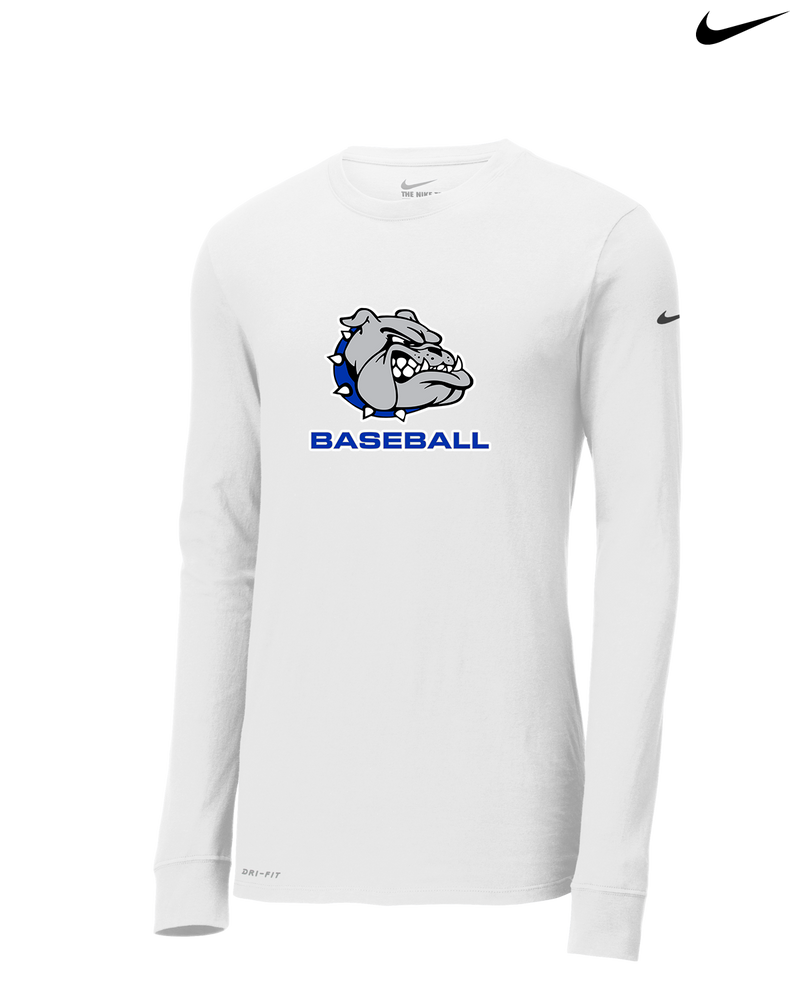 Ionia HS Baseball Logo - Nike Dri-Fit Poly Long Sleeve