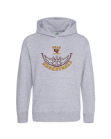 Jefferson HS Outline - Cotton Hoodie