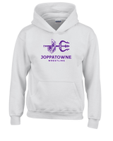 Joppatowne HS Wrestling Logo - Cotton Hoodie