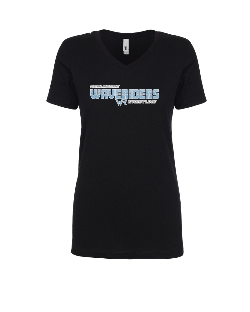 Kealakehe HS Wrestling Bold - Womens V-Neck