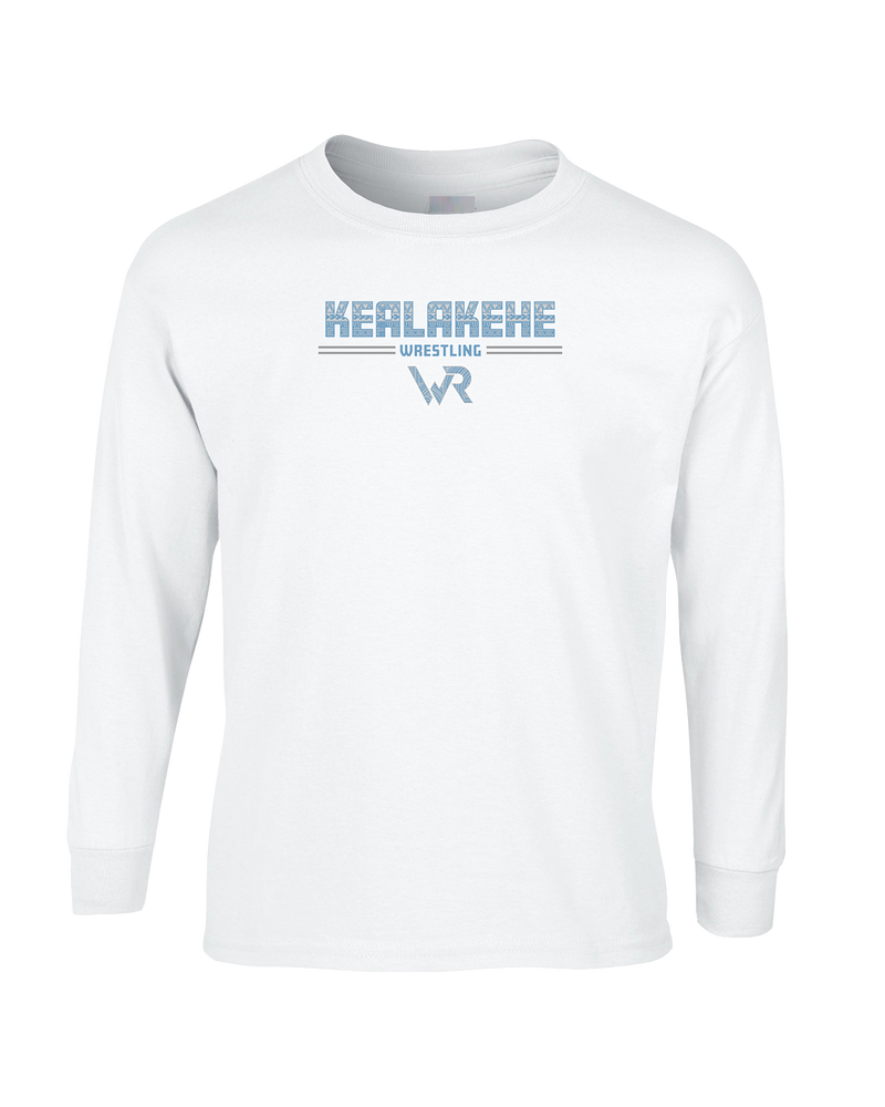 Kealakehe HS Wrestling Keen - Mens Basic Cotton Long Sleeve