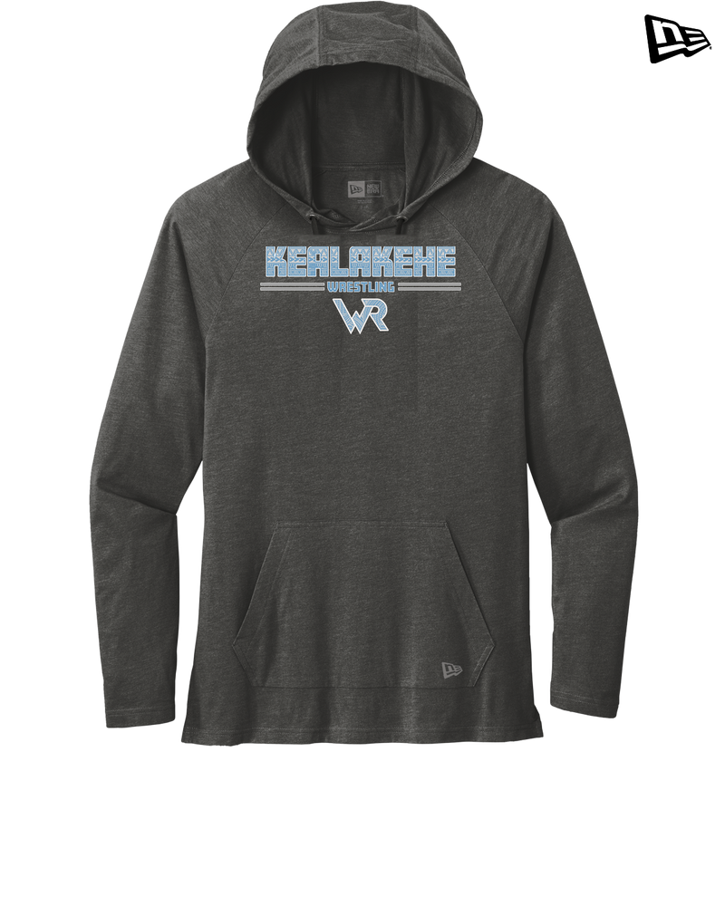 Kealakehe HS Wrestling Keen - New Era Tri Blend Hoodie