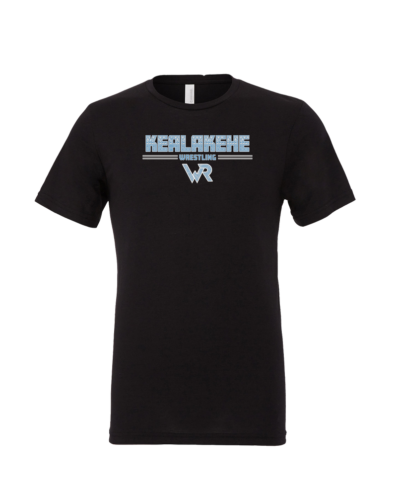 Kealakehe HS Wrestling Keen - Mens Tri Blend Shirt