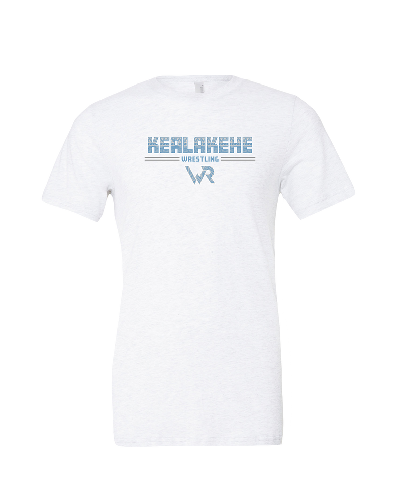 Kealakehe HS Wrestling Keen - Mens Tri Blend Shirt