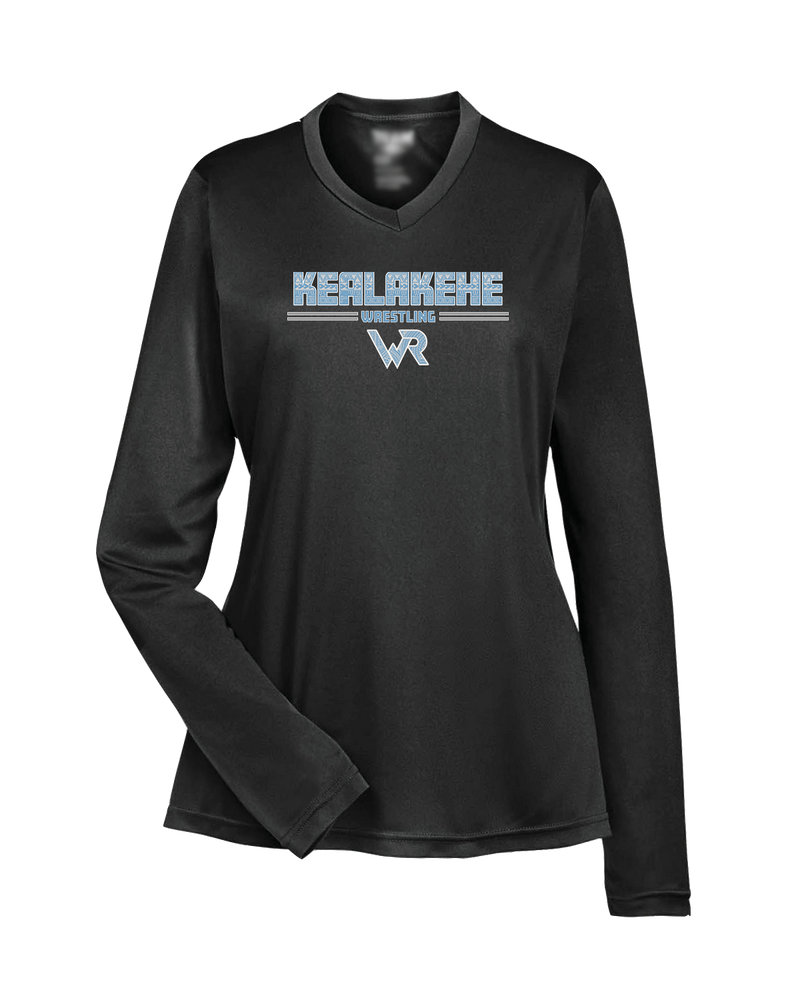 Kealakehe HS Wrestling Keen - Womens Performance Long Sleeve