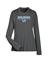 Kealakehe HS Wrestling Keen - Womens Performance Long Sleeve