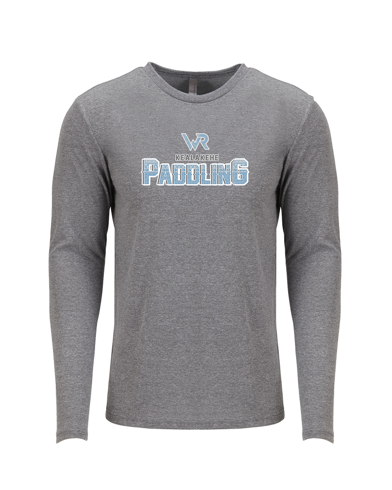 Kealakehe HS Outrigger Waveriders - Tri Blend Long Sleeve