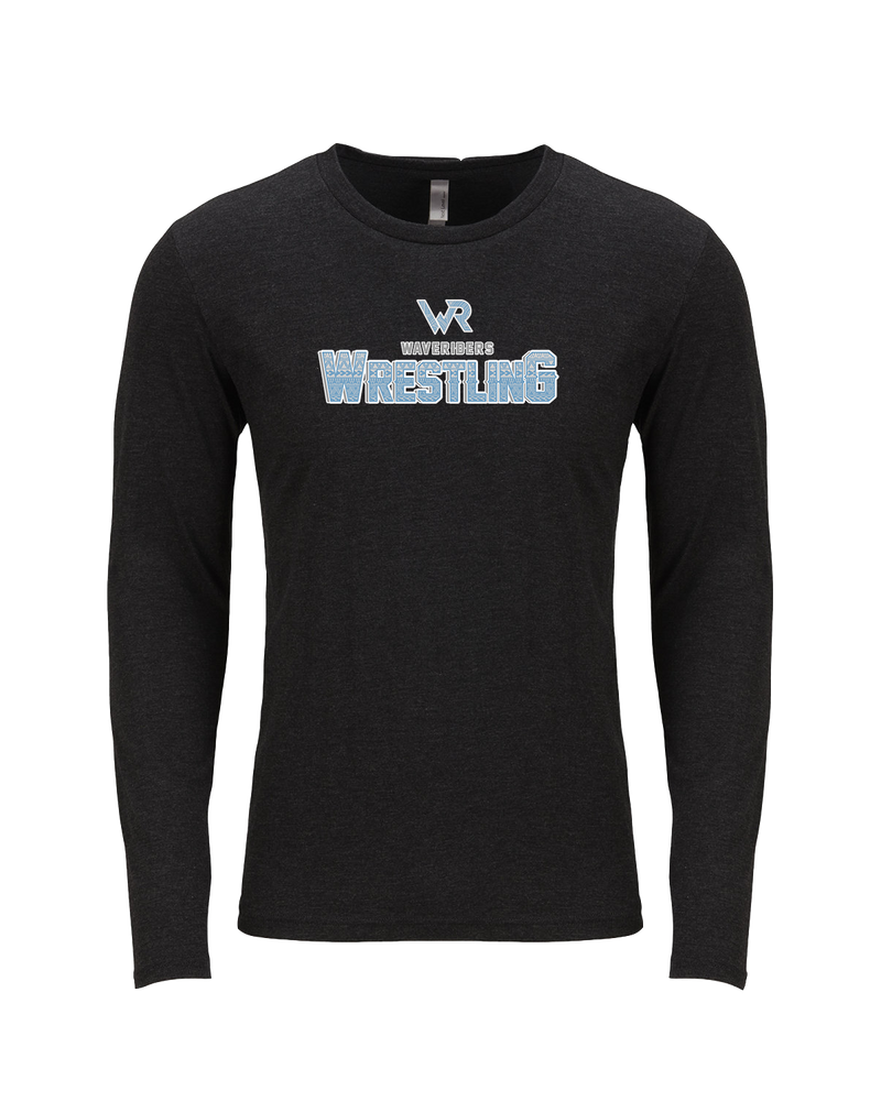 Kealakehe HS Wrestling Waveriders - Tri Blend Long Sleeve