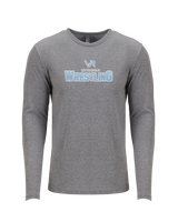 Kealakehe HS Wrestling Waveriders - Tri Blend Long Sleeve