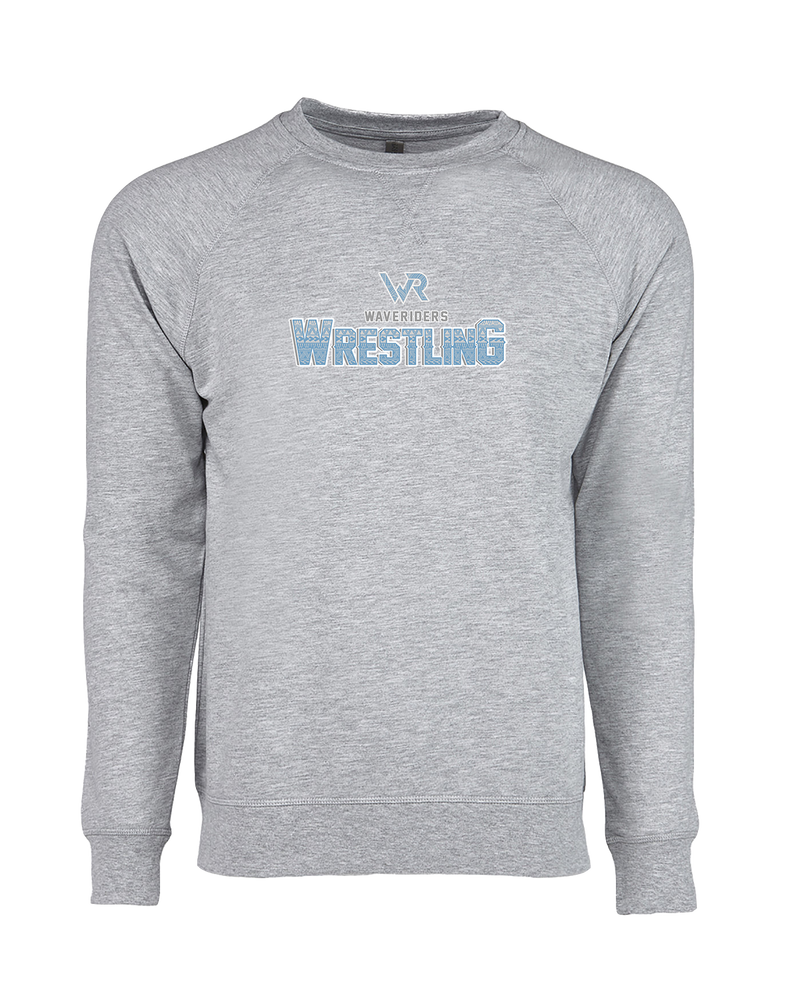 Kealakehe HS Wrestling Waveriders - Crewneck Sweatshirt