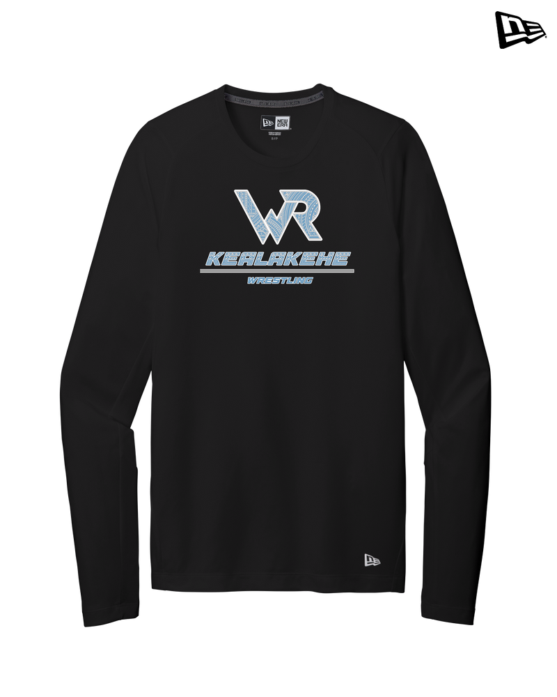 Kealakehe HS Wrestling Split - New Era Long Sleeve Crew