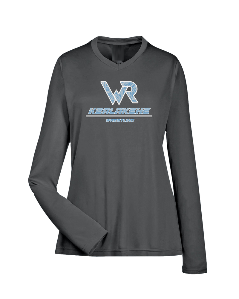 Kealakehe HS Wrestling Split - Womens Performance Long Sleeve