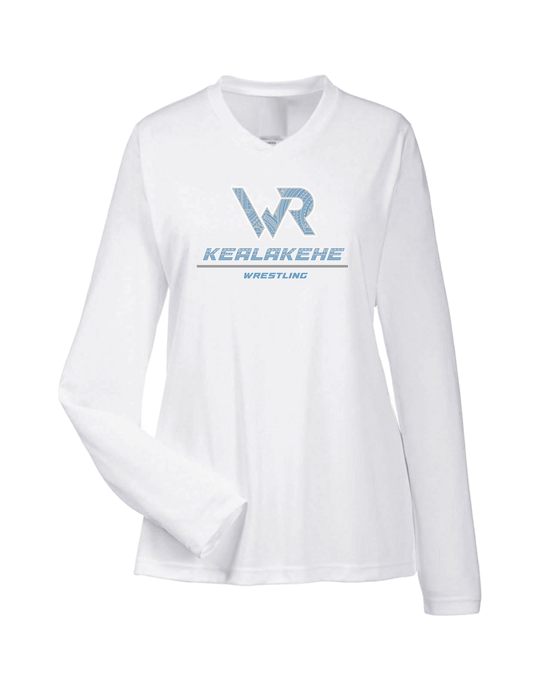 Kealakehe HS Wrestling Split - Womens Performance Long Sleeve