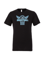 Kealakehe HS Boys Basketball Nothing But Net - Tri-Blend Shirt