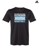 Kealakehe HS Boys Basketball Stamp - Mens Adidas Performance Shirt