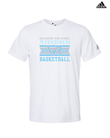 Kealakehe HS Boys Basketball Stamp - Mens Adidas Performance Shirt