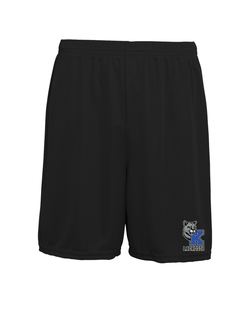 Kittatinny Youth Lacrosse K Logo - 7 inch Training Shorts