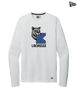 Kittatinny Youth Lacrosse K Logo - New Era Long Sleeve Crew