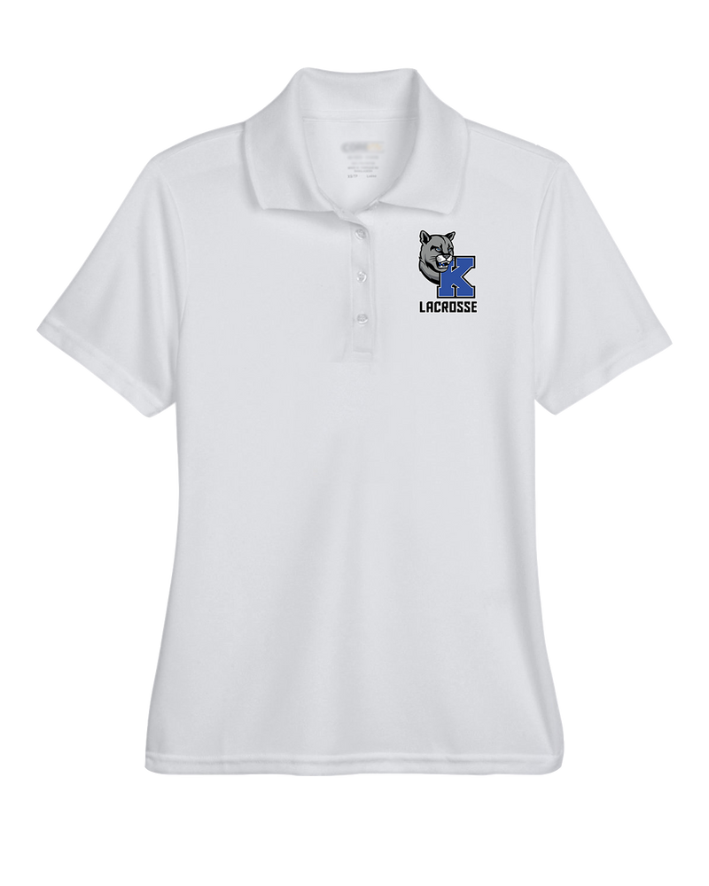 Kittatinny Youth Lacrosse K Logo - Womens Polo