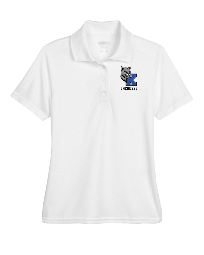 Kittatinny Youth Lacrosse K Logo - Womens Polo