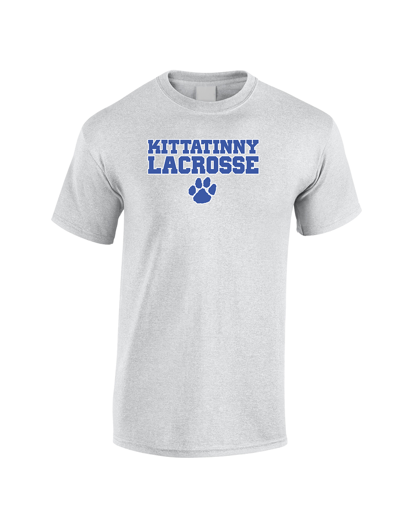 Kittatinny Youth Lacrosse Paw Logo - Cotton T-Shirt