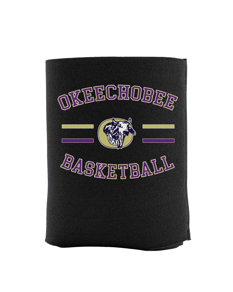 Okeechobee HS Girls Basketball Curve - Koozie