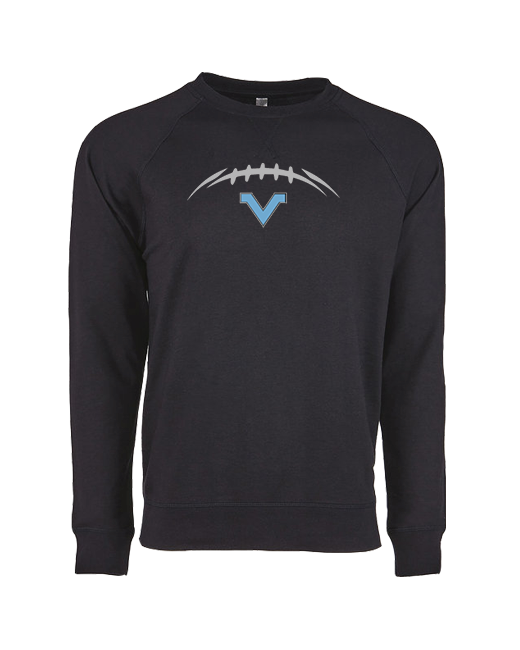 Parsippany HS Football Laces - Crewneck Sweatshirt