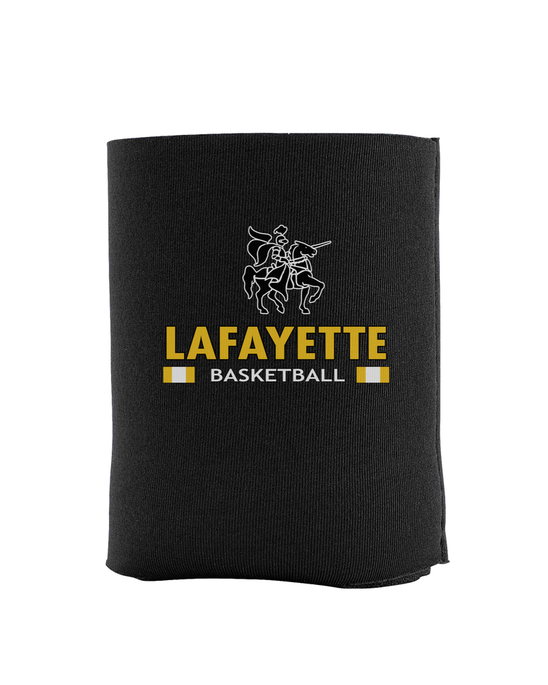 Lafayette HS Boys Basketball Stacked - Koozie