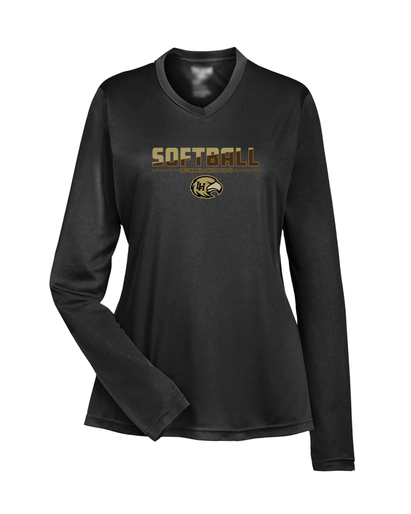 Laguna Hills HS Softball Cut - Womens Performance Long Sleeve