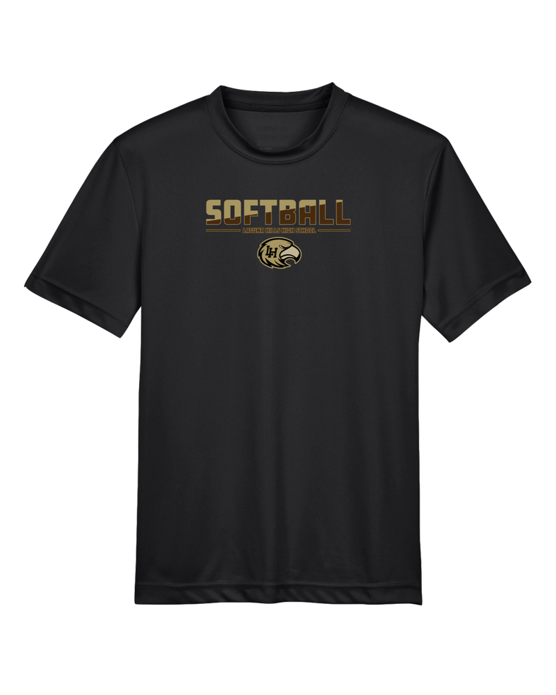 Laguna Hills HS Softball Cut - Youth Performance T-Shirt