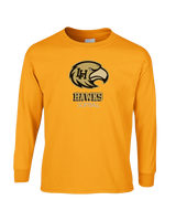 Laguna Hills HS Softball Shadow - Mens Cotton Long Sleeve