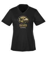 Laguna Hills HS Softball Shadow - Womens Performance Shirt