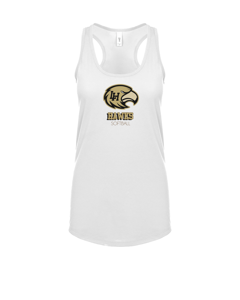 Laguna Hills HS Softball Shadow - Womens Tank Top