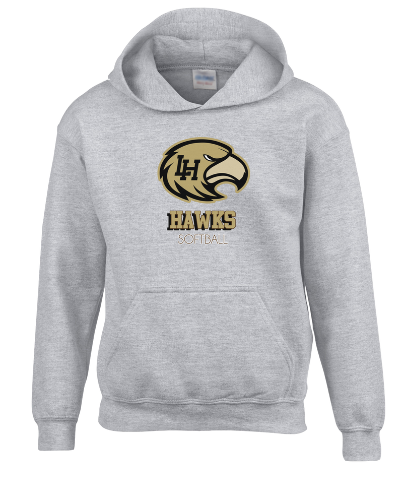 Laguna Hills HS Softball Shadow - Youth Hoodie