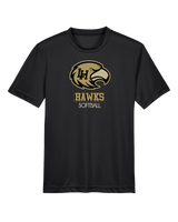 Laguna Hills HS Softball Shadow - Youth Performance T-Shirt