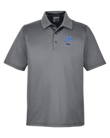 Lena HS Track and Field Block - Mens Polo
