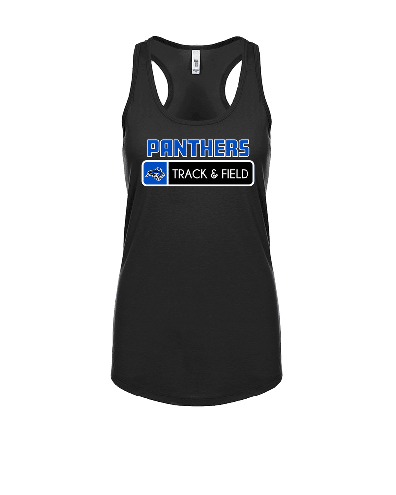Lena HS Track and Field Pennant - Womens Tank Top