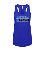 Lena HS Track and Field Pennant - Womens Tank Top