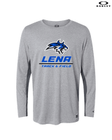Lena HS Track and Field Split - Mens Oakley Longsleeve