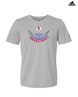 Liberty HS Boys Basketball Outline - Mens Adidas Performance Shirt