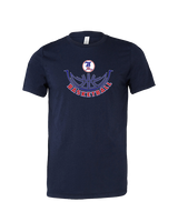 Liberty HS Boys Basketball Outline - Tri-Blend Shirt