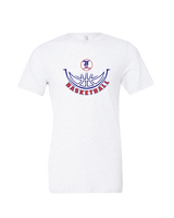 Liberty HS Boys Basketball Outline - Tri-Blend Shirt