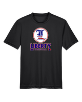 Liberty HS Boys Basketball Stacked - Youth Performance Shirt