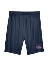 Liberty HS Girls Basketball Outline - Mens Training Shorts with Pockets