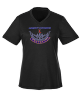 Liberty HS Girls Basketball Outline - Womens Performance Shirt