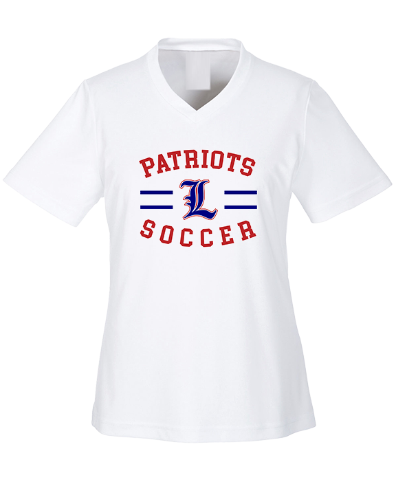 Liberty HS Girls Soccer Curve - Womens Performance Shirt