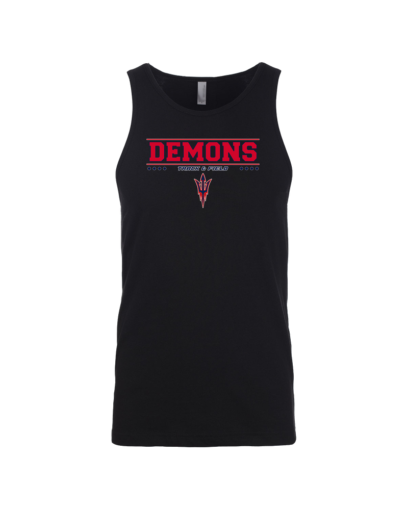 Lugoff Elgin HS Track & Field Border - Mens Tank Top