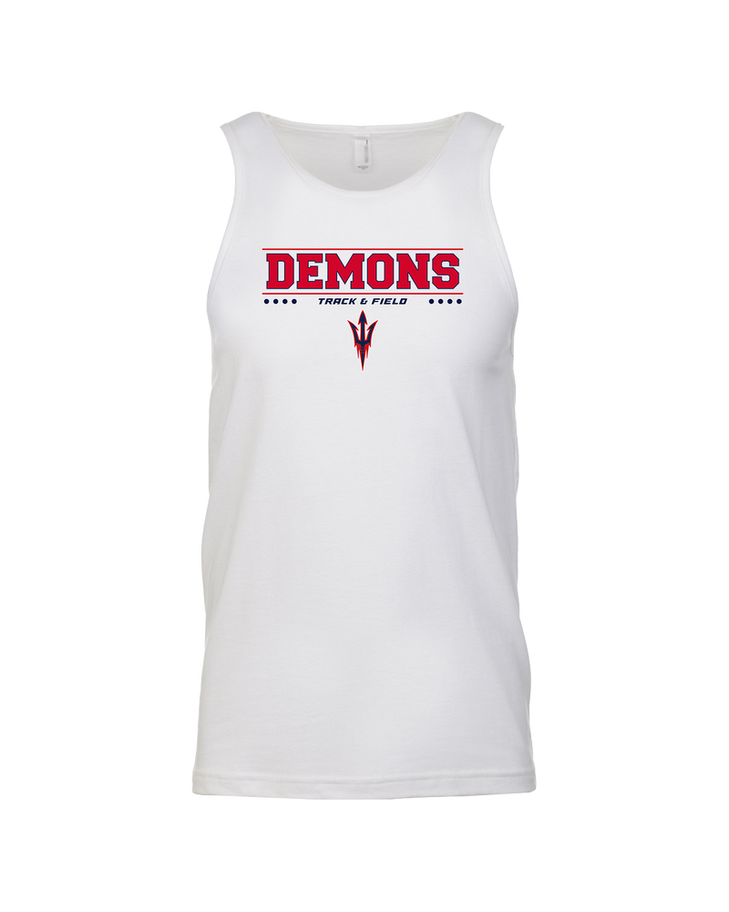 Lugoff Elgin HS Track & Field Border - Mens Tank Top