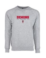 Lugoff Elgin HS Track & Field Border - Crewneck Sweatshirt